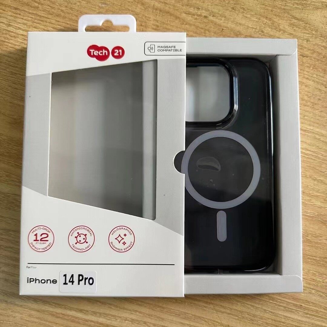 Tech21 evo clear phone case with Magsafe for iphone 14 pro max iphone 14 plus 14pro high transparent shockproof phone casing
