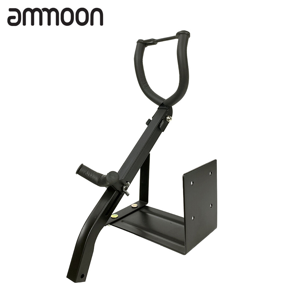 [ammoon]Giá Saxophone Alto Tenor Gắn Tường Giá Đỡ Kèn Sax, Kệ Trưng Bày Kèn Xắcxô Giá Trưng Bày, Móc Treo Kèn Xắcxô Phụ Kiện Kèn Xắcxô