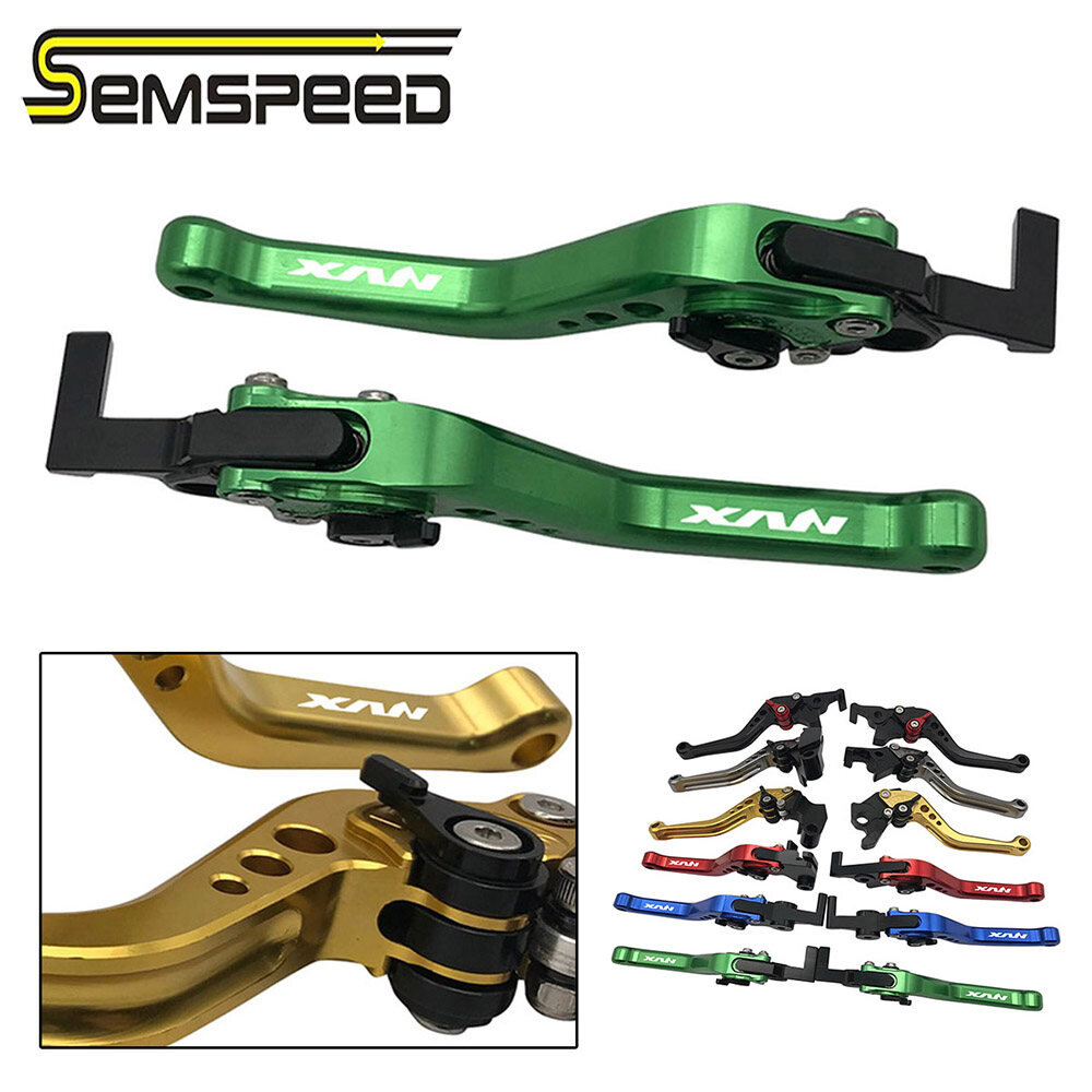 Semspeed motorcycle cnc adjustable brake clutch handle lever for yamaha aerox nvx 155 150 125 nvx155 2015-2021 2022 2023