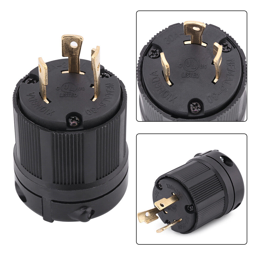 30A 250V Plug Connector Twist Lock Electrical Plug Plug Home for Generator