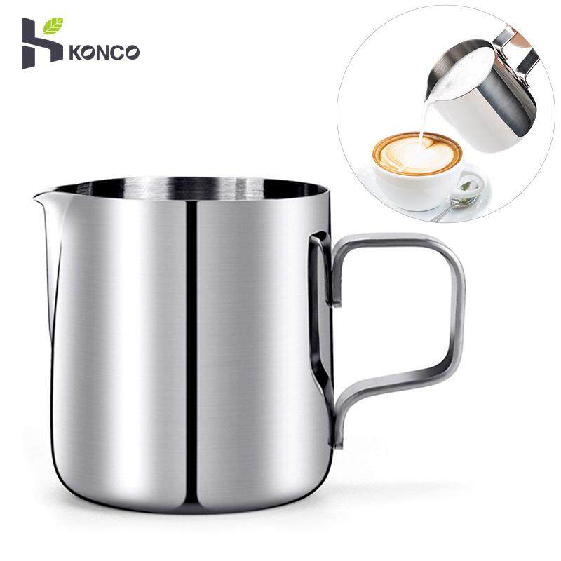6 Sizes Stainless Steel Coffee Frothing Milk Latte Jug Coffee Foam Cup Pitcher