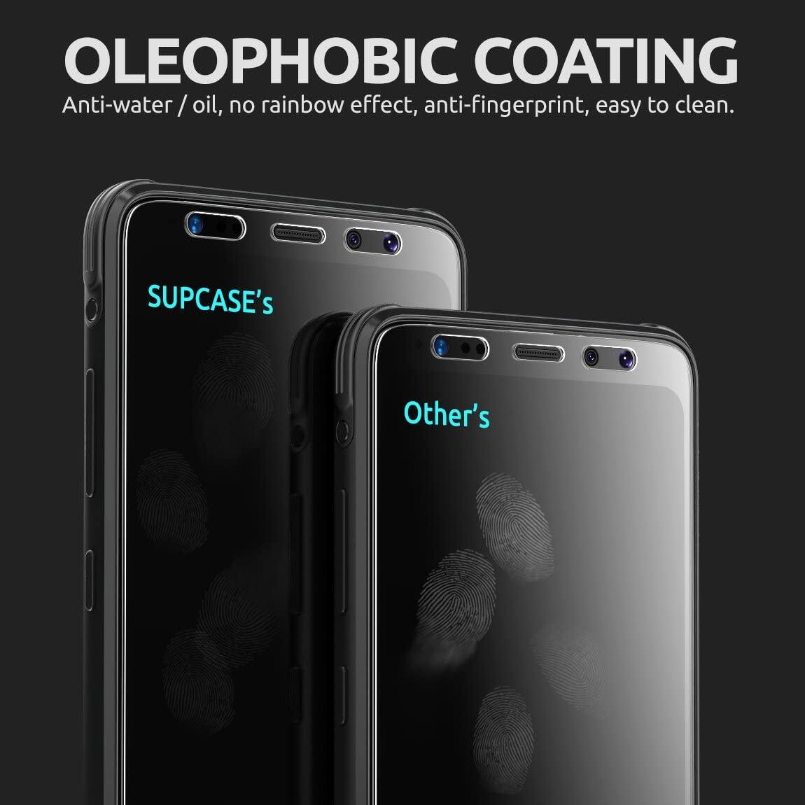 SUPCASE Galaxy S8 Miếng Bảo Vệ Màn Hình Chủ Động HD Cao Cấp Kính Cường Lực Bảo Vệ Màn Hình Cho Samsung Galaxy S8 Hoạt Động (2-Pack)