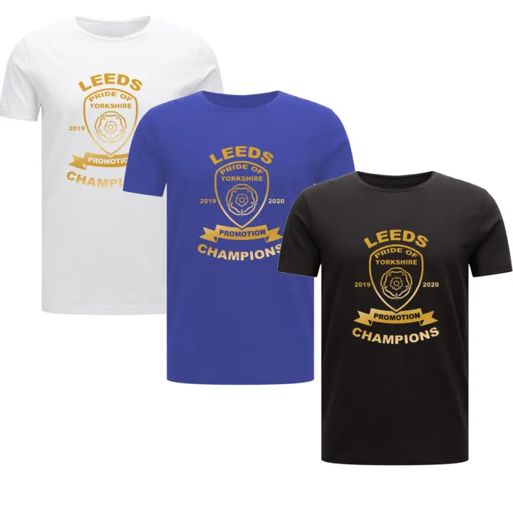 leeds united champions t shirt