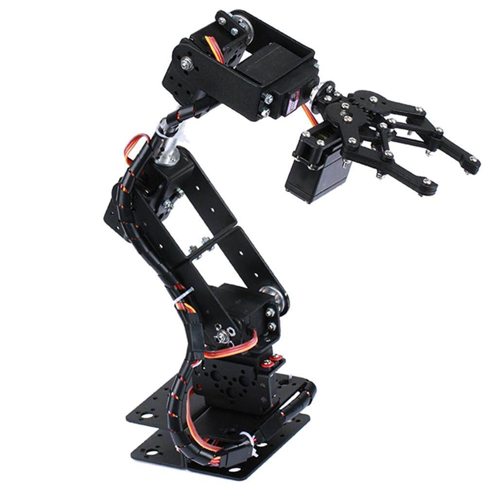 Dolity Black Robotic Arm Robot Handle 6Dof Robotic Clamp Claw Learning ...