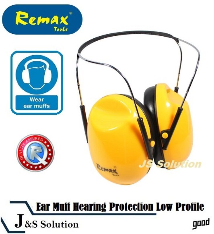 99-UM210 REMAX Safety Ear Muff Hearing Protection Low Profile Ear Muff