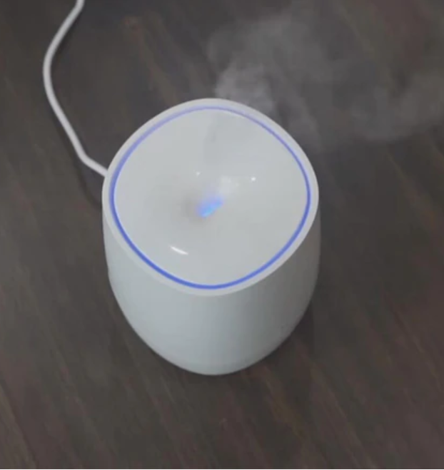 Original Xiaomi HL Aromatherapy Diffuser Humidifier Air Dampener Aroma Diffuser Machine Essential Oil Ultrasonic Mist Maker Quiet with Nightlight for Car Home Office Yoga 120ml