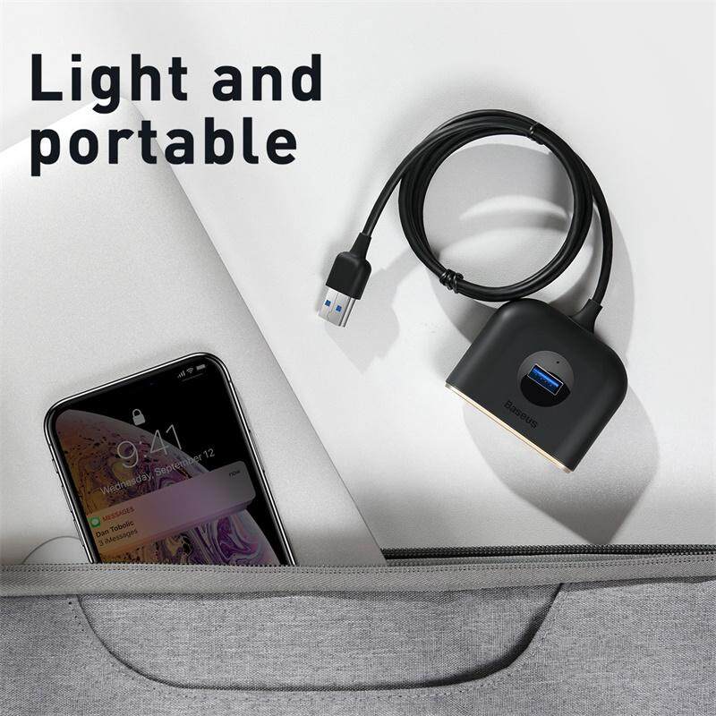 HUB USB Baseus sang USB 3.0 HUB USB cho MacBook Pro Surface Pro 6 Bộ chia HUB USB 2.0 USB có cổng Micro USB HUB USB 3.0 Type-C