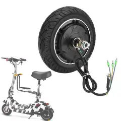 MY6812 12V 120W High Speed Small Brush Motor with Belt Pulley for E-bike Scooter