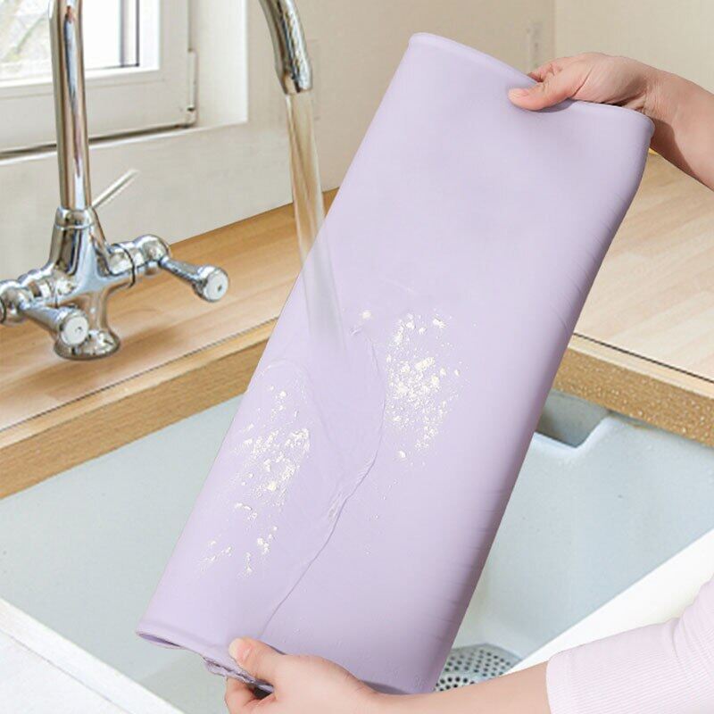 Silicone Mat 70*70 100*80 Thick Non-Stick Pastry Baking Mat Dough Rolling Pad Dough Kneading Board Bakeware Utensils For Kitchen