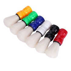 1 Cái Của Nam Giới Đầu Trắng Cạo Brush Salon Làm Tóc Cắt Tóc Cổ Bụi Duster Loại Bỏ Râu Mặt Sạch Comb Màu Sắc Ngẫu Nhiên