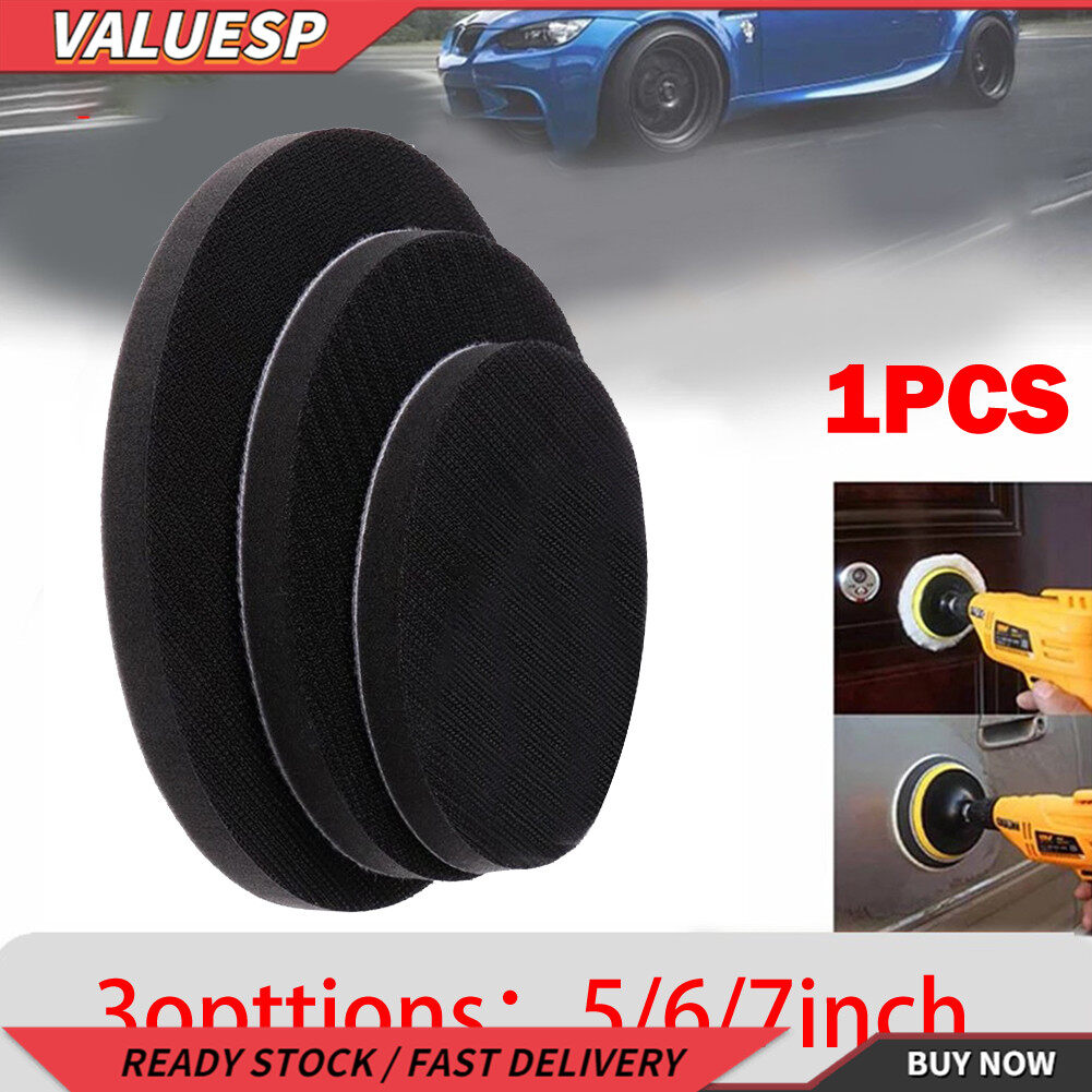 1pcs Buffering Pad 5/6/7 Inch Soft Sponge Interface Pad for Sanding Pads Hook And Loop Sanding Discs For Uneven Surface Polishing Power Tools Accessories