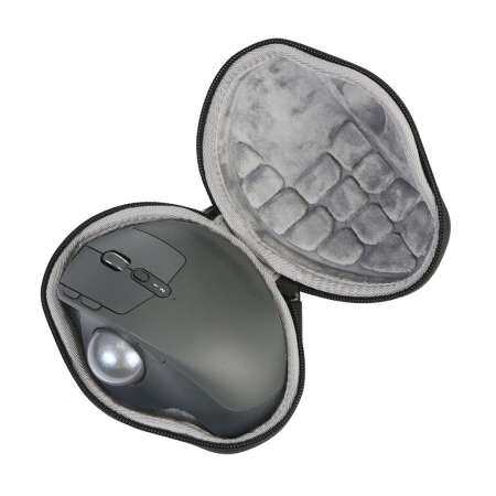 2019 Hansonshop Hard Travel กระเป๋าคลุมเคสพร้อมพวงกุญแจสำหรับ Logitech MX Ergo เมาส์ไร้สาย