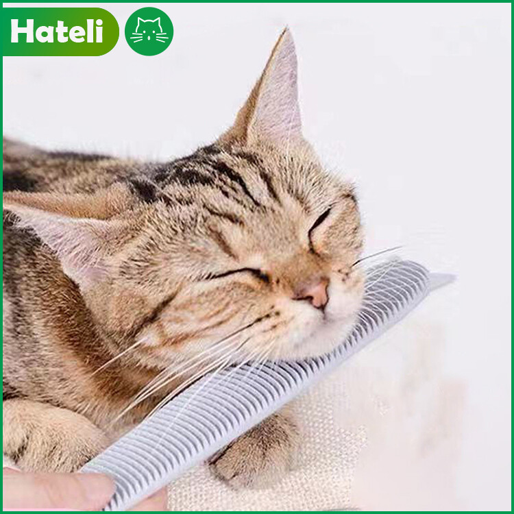 【HATELI】Cat Tongue Combing Cat Combing Hair Pet Combing Licking Hair Massage Comb