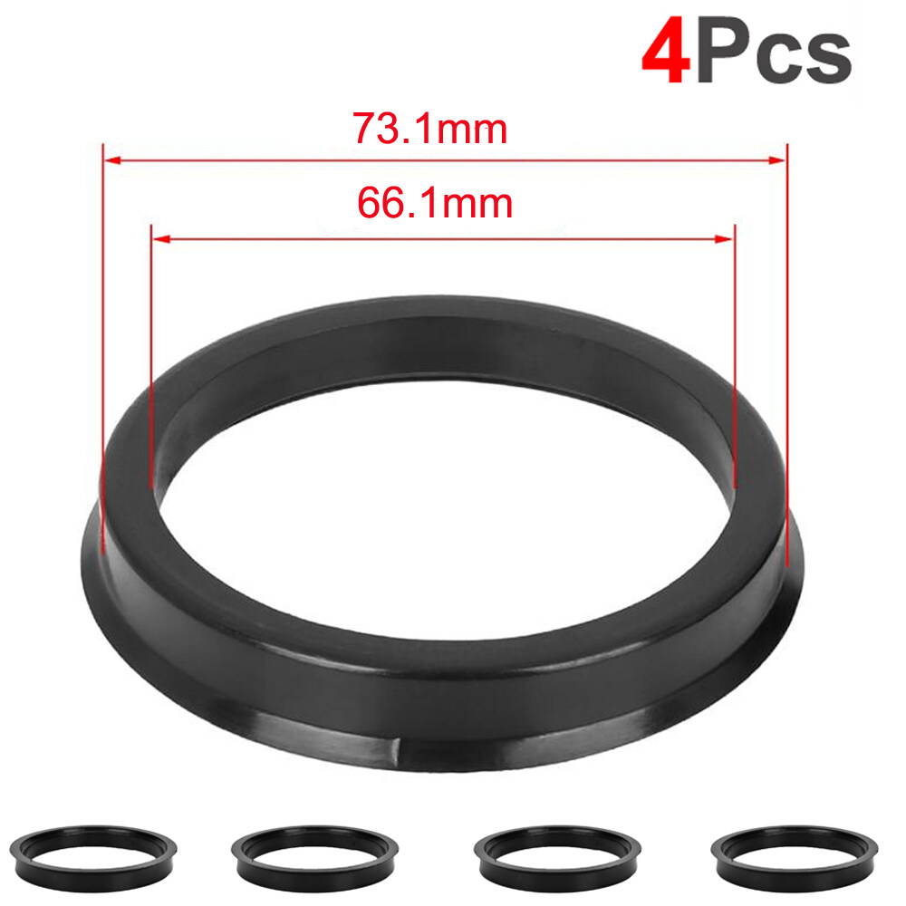 4Pcs/Set Car Accessories Plastic Wheel Hub Centric Ring 73.1 to 67.1