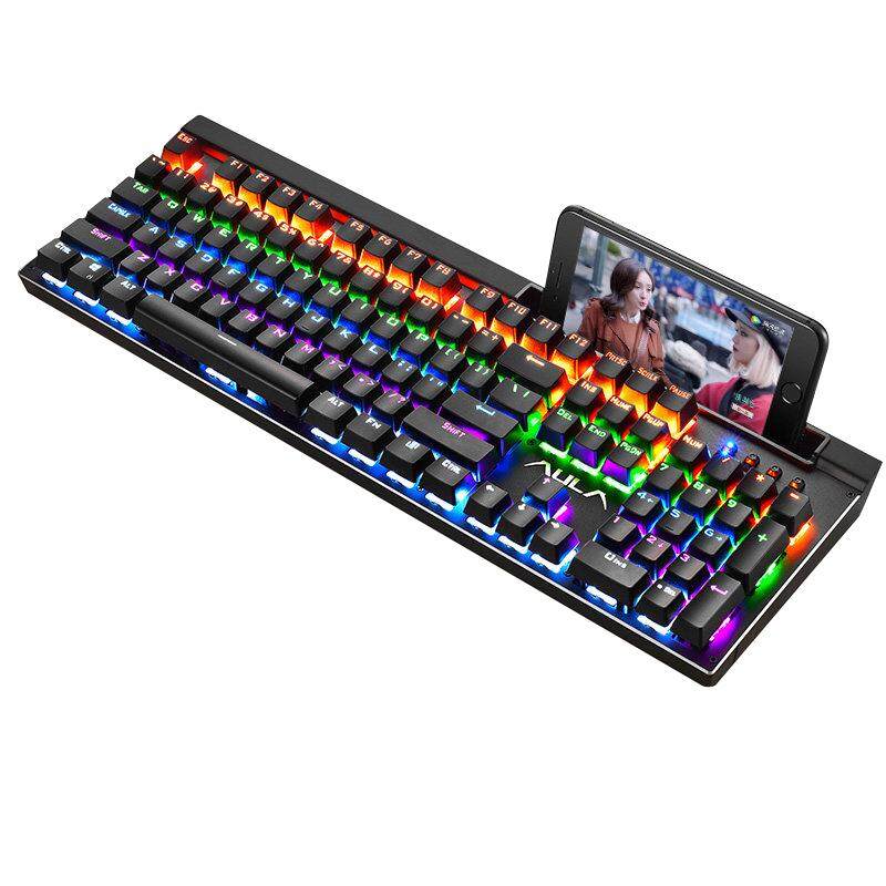 AULA Avenger 104 Key NKRO CIY Switch Mechanical Gaming Keyboard with Phone Support - Blue Switch Singapore