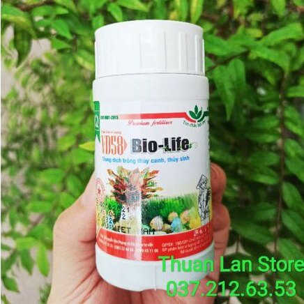 Dung dịch trồng thủy canh, thủy sinh bio-life lọ 100ml