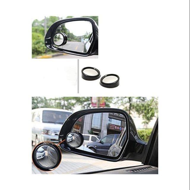 2pcs Universal Vehicle Auxiliary Blindspot Mirror Angle Side Mirrors