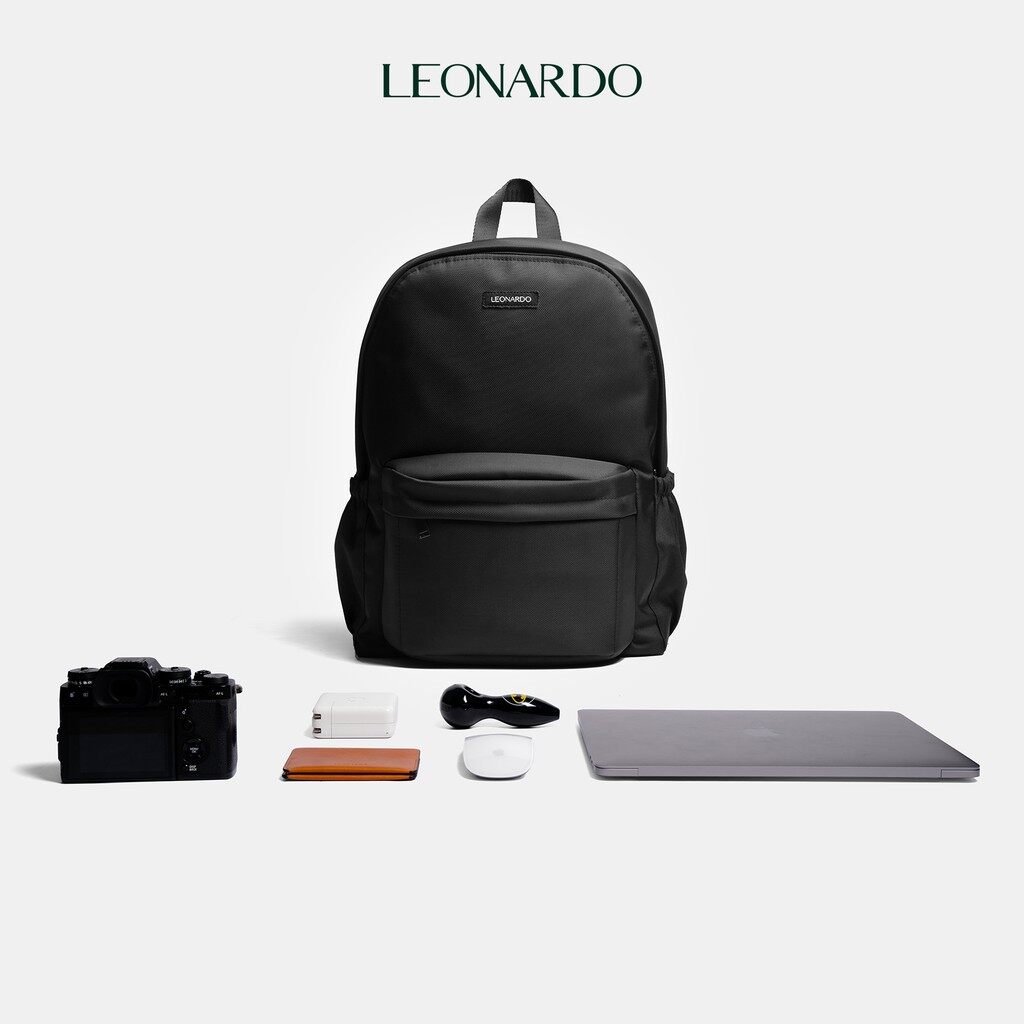 Balo Leonardo Unisex chất vải Oxford