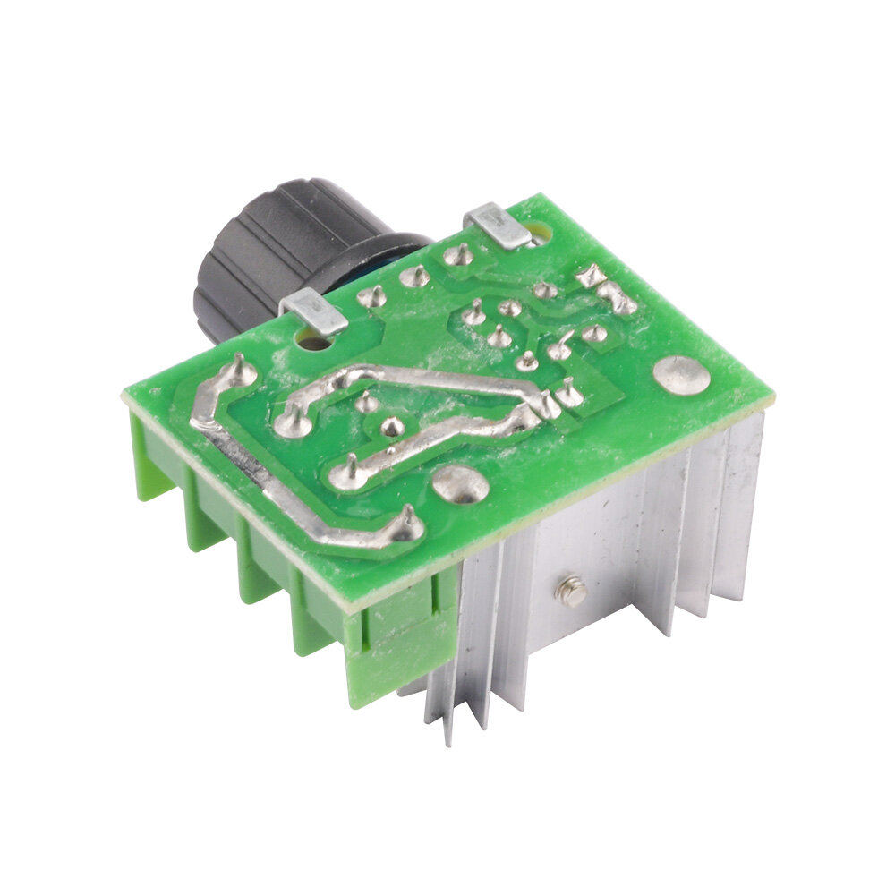 SeasBoat AC 50-220V 2000W SCR Bộ Điều Chỉnh Điện Áp Công Tắc Nhiệt Độ Bộ Điều Khiển Tốc Độ Động Cơ Potentiometer Light Dimmer