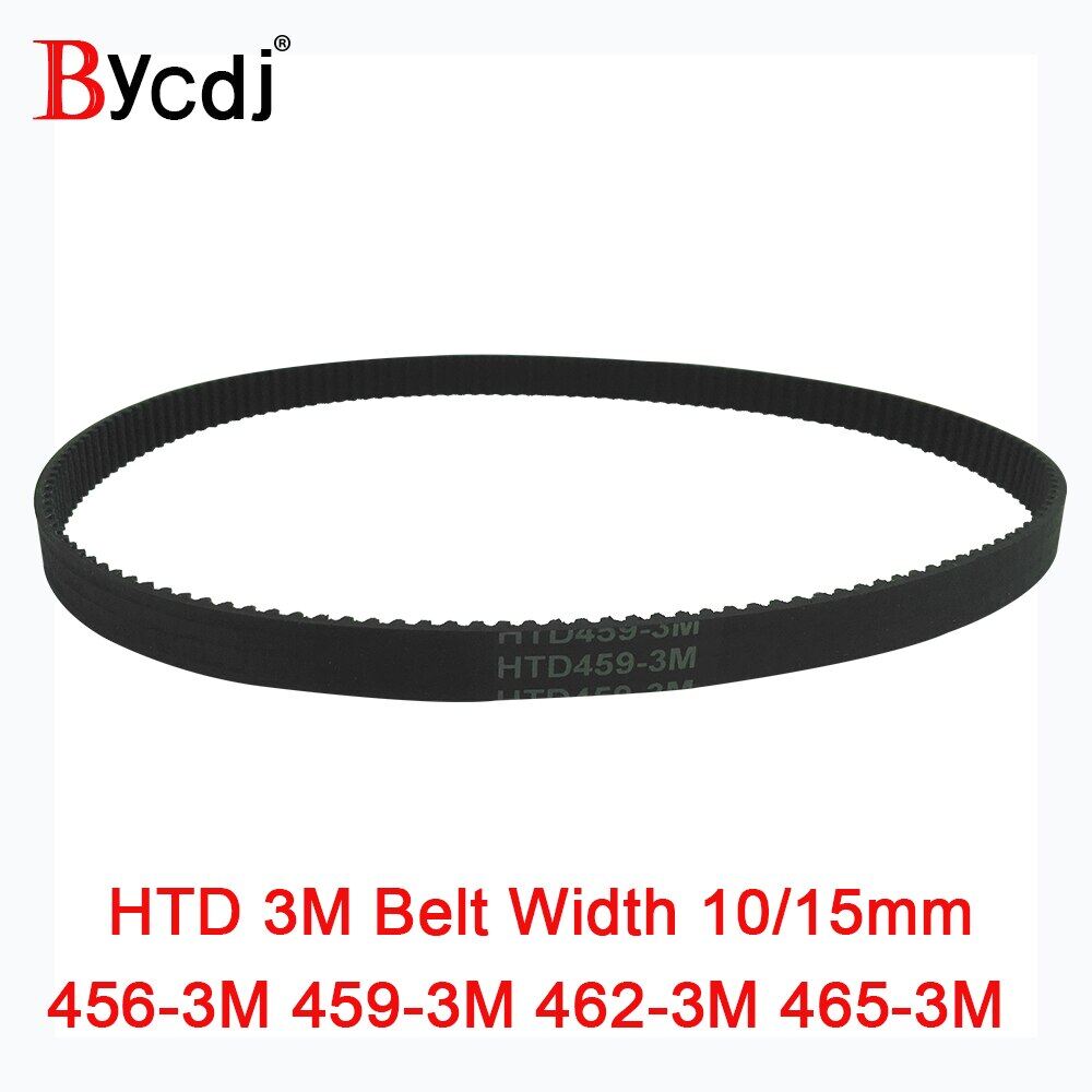 Arc htd 3m timing belt c=456 459 462 465 width 6-25mm teeth152 153 154 155 htd3m synchronous pulle 456-3m 459-3m 462-3m 465-3m