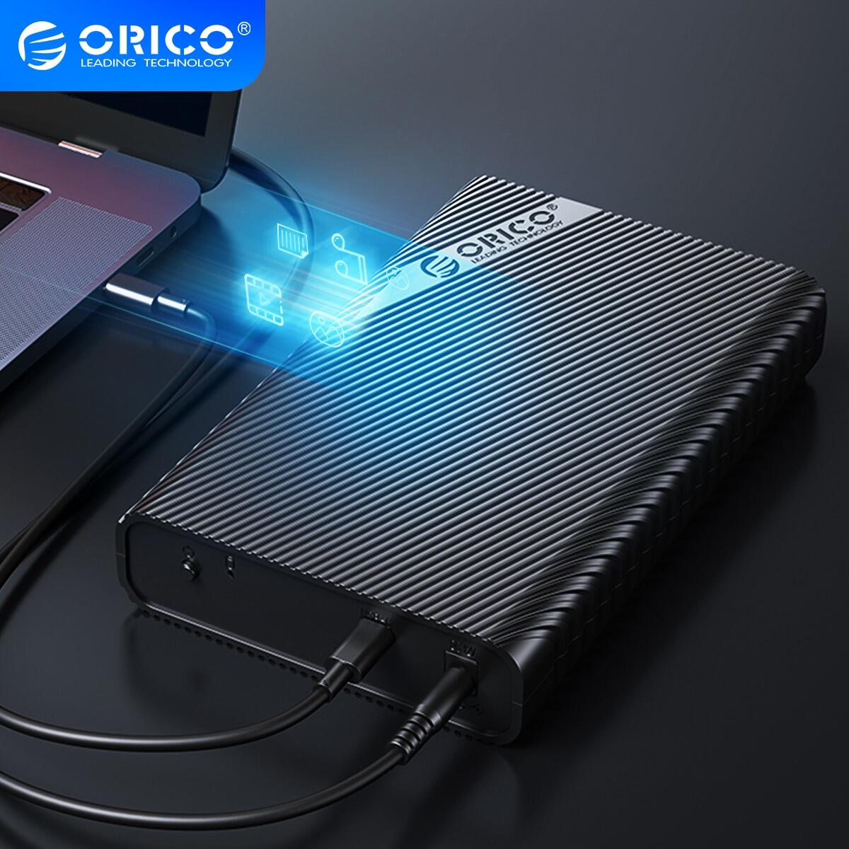 ORICO Hộp Đựng Ổ Cứng Gắn Ngoài 3.5 Inch Hộp Đựng Ổ Cứng USB 3.0 Sang SATA 3.0 Cho Hộp...