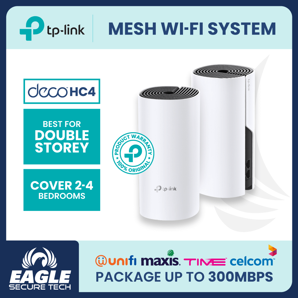 TP-Link Deco HC4 | aka M4 | AC1200 Whole Home WiFi | Mesh Wi-Fi System ...