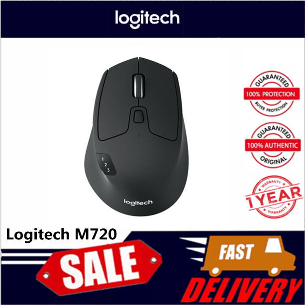 Logitech Chuột Bluetooth Không Dây M720 Cho PC MAC