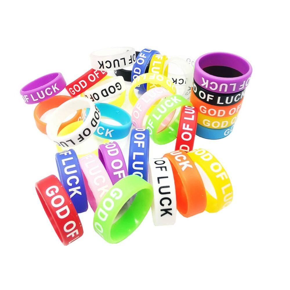 MAGICACADEMY Elastic 10pcs Anti Slip Fishing Rod Accessory Handle Grip Fix Ring Fishing Protective Case Fishing Rod Decorative Ring Fishing Rod Handle Band Silica Gel Rod Clip O-Shaped Ring
