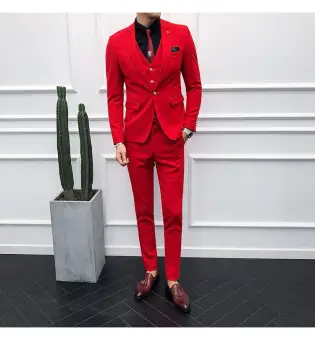slim fit prom suit