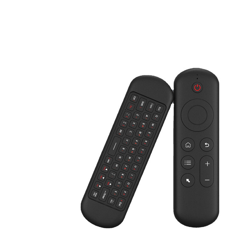 Kebeteme mini air mouse wireless keyboard 2.4g bt dual mode backlight remote control for tv