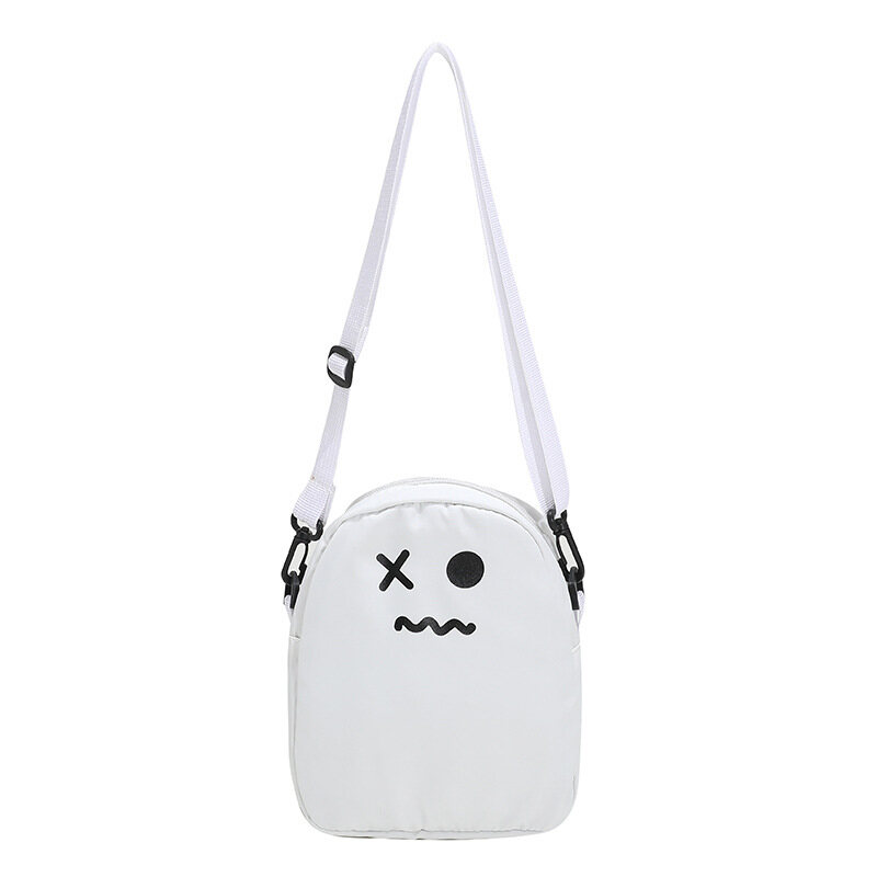 QFDI children's bag Cartoon Ghost Messenger Bag korean style cute shoulder bag