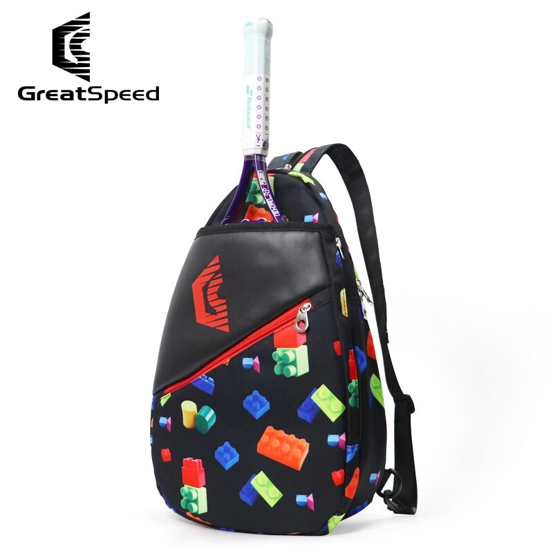GreetSpeed tennis bags badminton bag tHat one sHoulder inclined sHoulder bag cHildren backpack