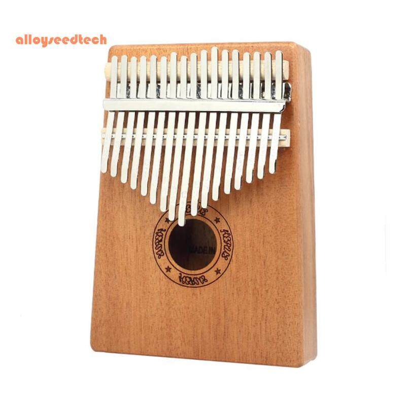 Piano Ngón Tay Gỗ Đàn Kalimba 17 Phím Với Dụng Cụ Hiệu Chỉnh Đàn