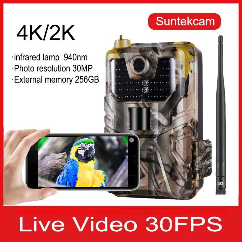 4k 30fps Live Video App Trail Night Camera Cloud Service 4g Cellular Mobile 30mp Wireless Wildlife Hunting Cameras Surveillance Lazada Singapore