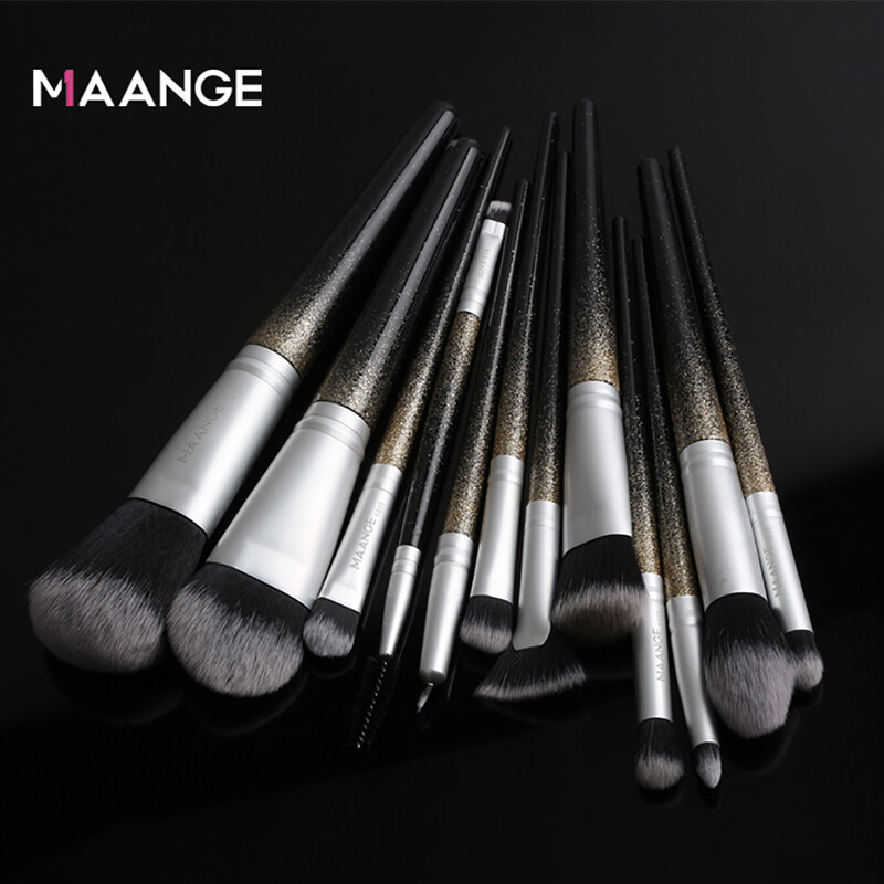 Maange Chuyên Nghiệp 12 Cái Mắt Bộ Cọ Màu Kẹo Phấn Mắt Lông Mày Cọ Trang Điểm Mỹ Phẩm Pincel Maquiagem Dụng Cụ Làm Đẹp Món Quà Đẹp Cho Bạn Bè Của Bạn