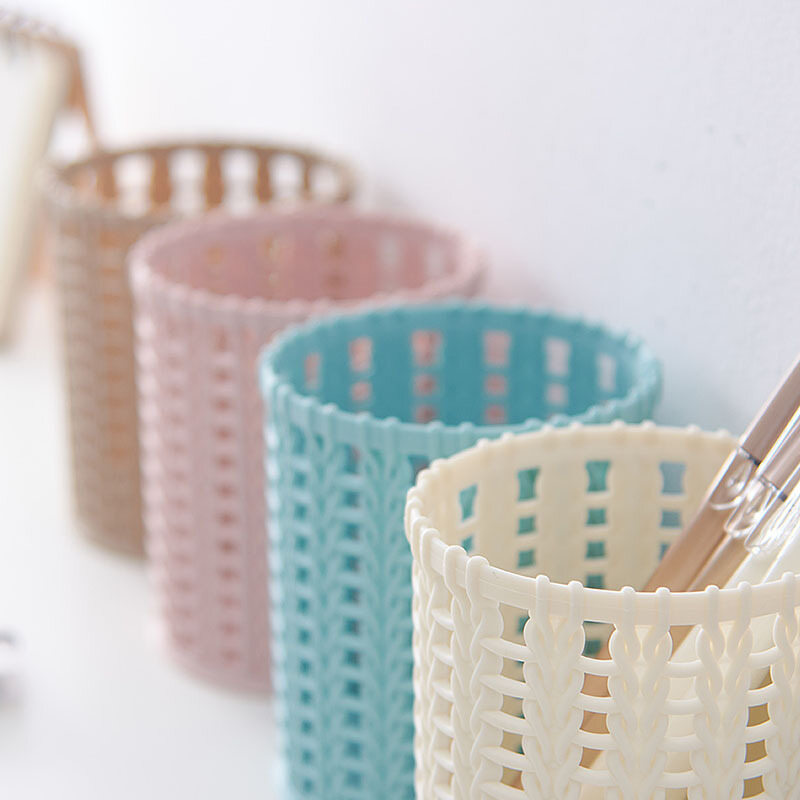 Plastic Mini Desktop Multifunctional Trash Can Home Storage Bucket Accessories Garbage Bin Nordic Style Living Room Office
