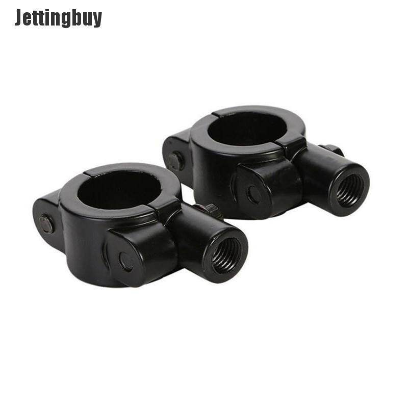 Jettingbuy Kẹp Chuyển Đổi Giá Đỡ Gắn Gương Chiếu Hậu Tay Lái Xe Máy Nóng