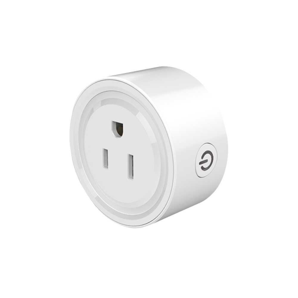 EL style Tuya 10A WiFi Smart Plug Socket Remote Control Home Appliances without Battery Statistics Works with Alexa Goo-gle Home US Smart Home