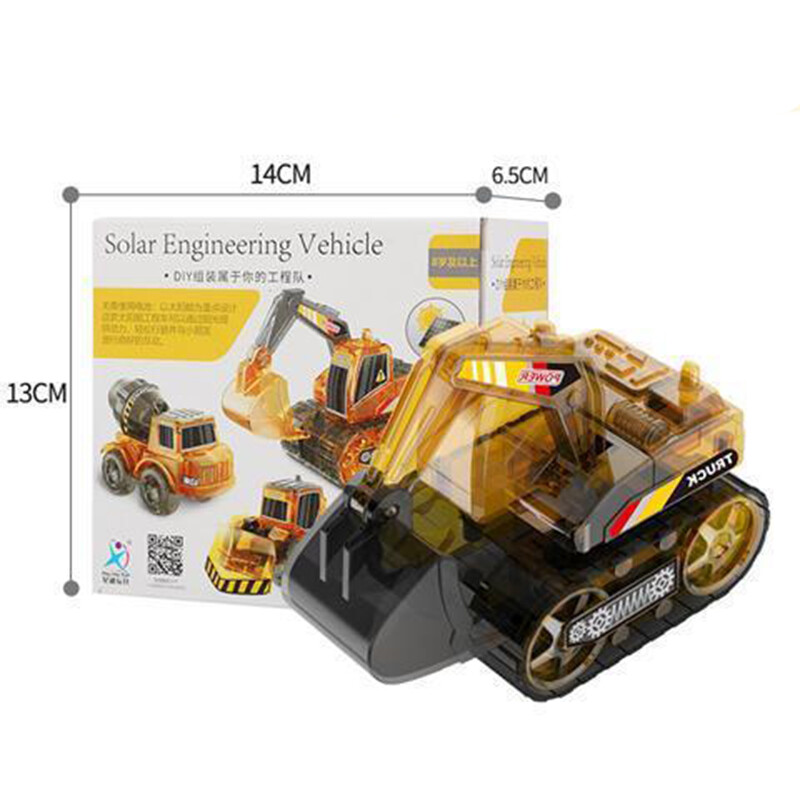 Kmoist DIY Assembled Mechanical Solar Power Snail Children's Educational Toys By Science and Technology