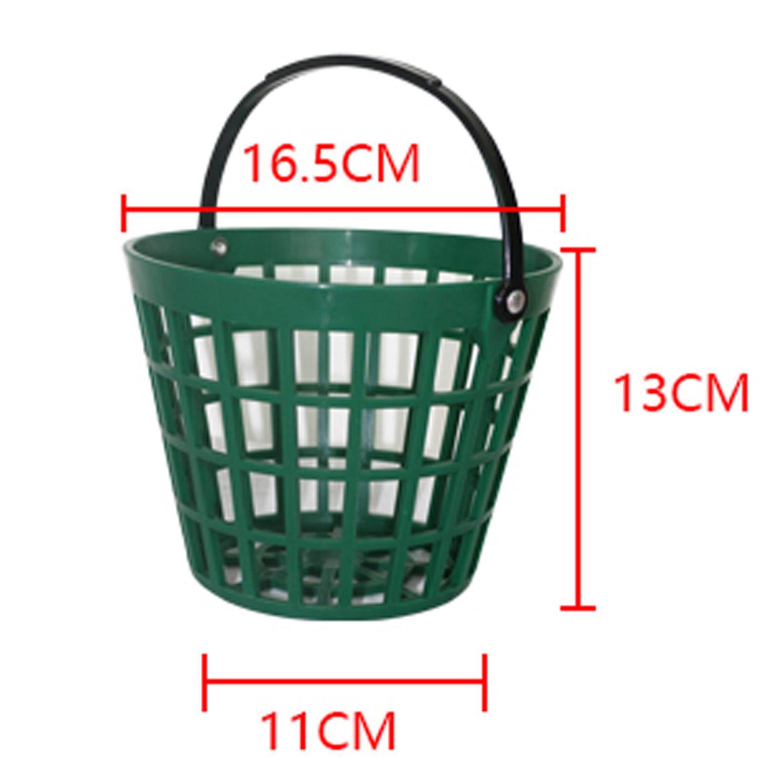 Blesiya Giỏ Bóng Golf Màu Trơn, Golf Phạm Vi Xô Túi Đựng Đồ