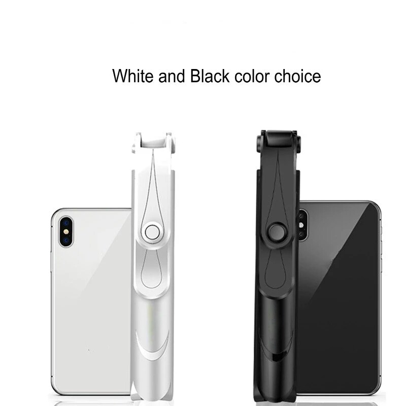 【new】 Bluetooth compatible Selfie Stick with Fill Light Mini Tripod 70cm Portable Hidden Tripod for Mobile Phone for Home Travel