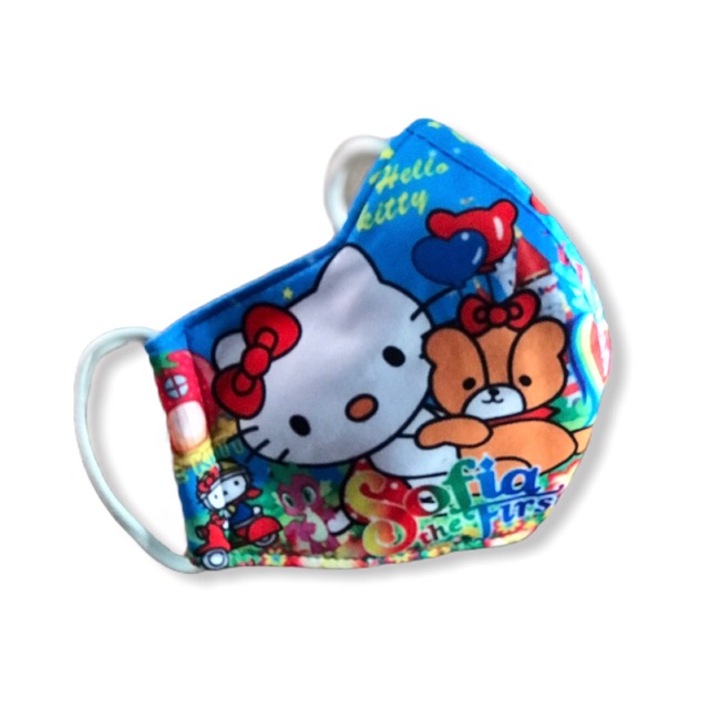 Khẩu trang kitty cho bé 5 đến 10 tuổi