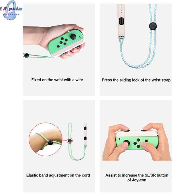 Joycon Switch Joystick Controller Left And Right Game Handle Bluetooth-compatible Wireless Gamepad With Remote With Hand Rope