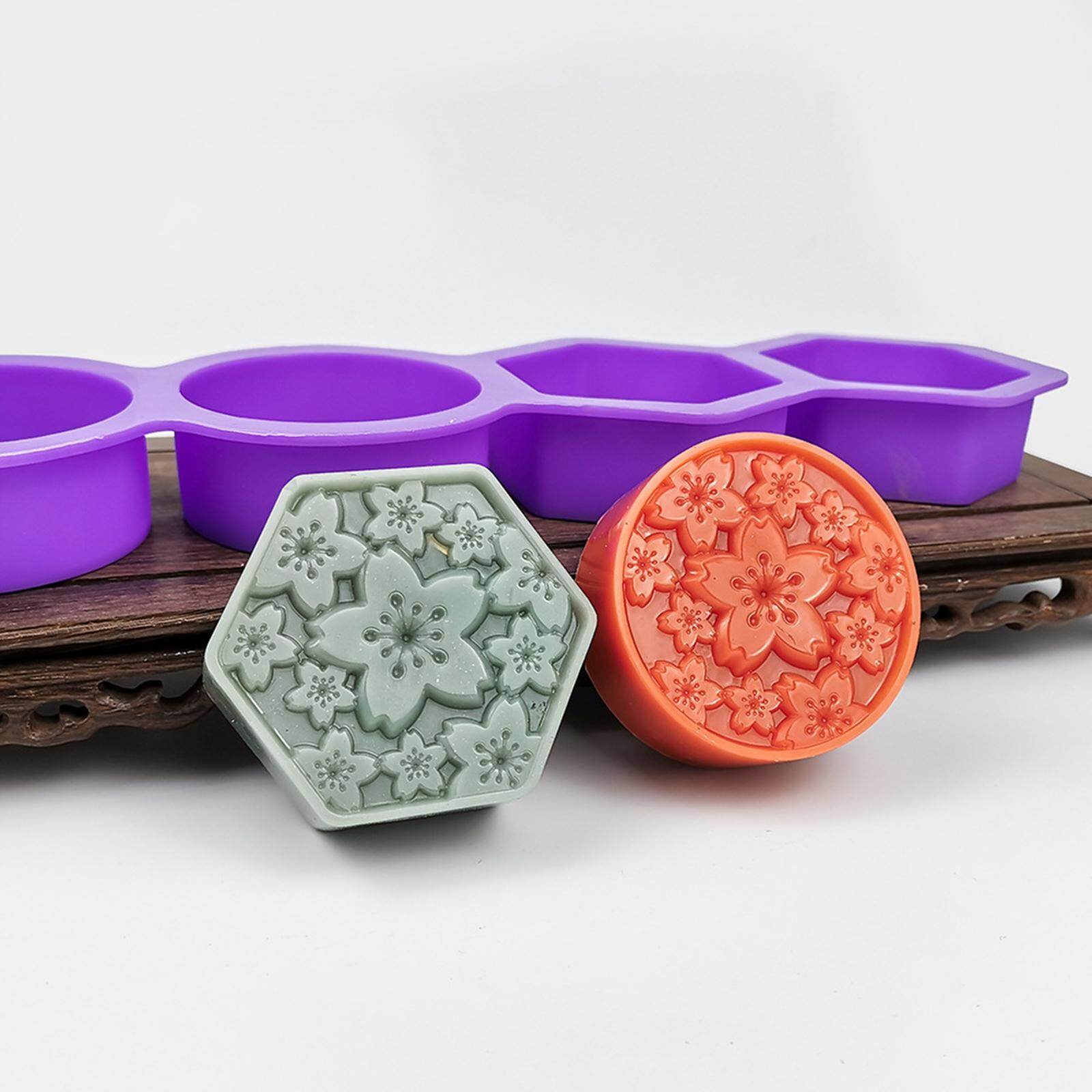 Blesiya Silicone Soap Molds Handmade Making Molds Baking DIY Mold For Baking Mould