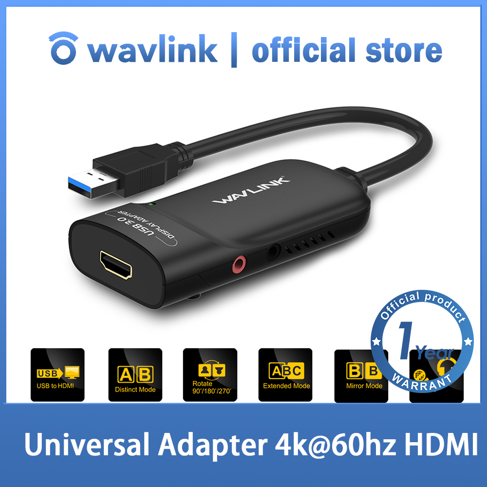 Universal adapter】Wavlink USB 3.0 to 
