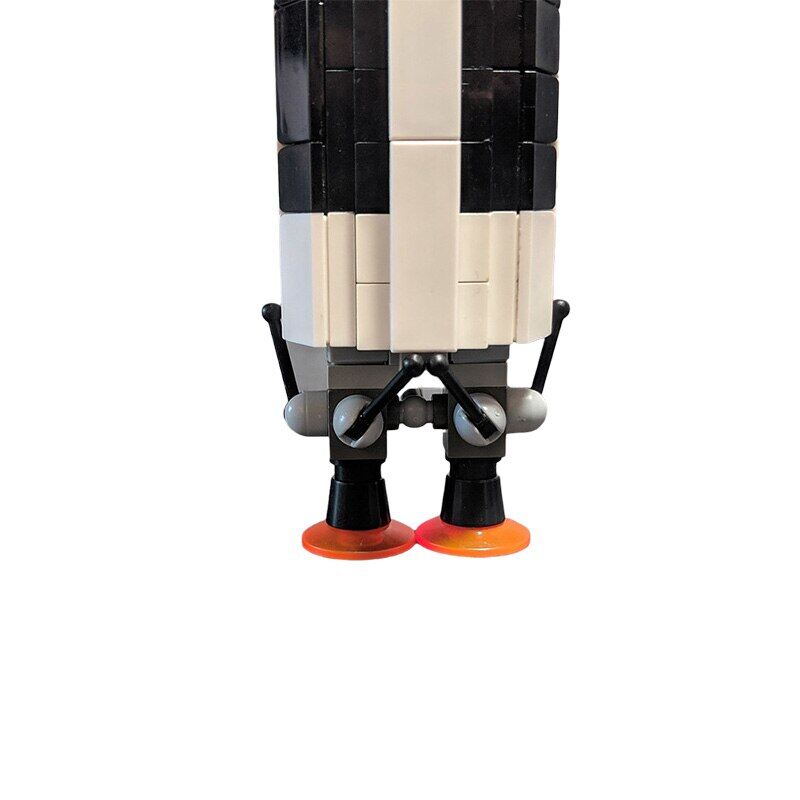 Gemini Titan Rocket Space Rocket Khối Xây Dựng Trạm Vũ Trụ Mô Hình Lắp Ráp MOC-34453 Tàu Vũ Trụ Công Nghệ Cao Quà Tặng Đồ Chơi Trẻ Em