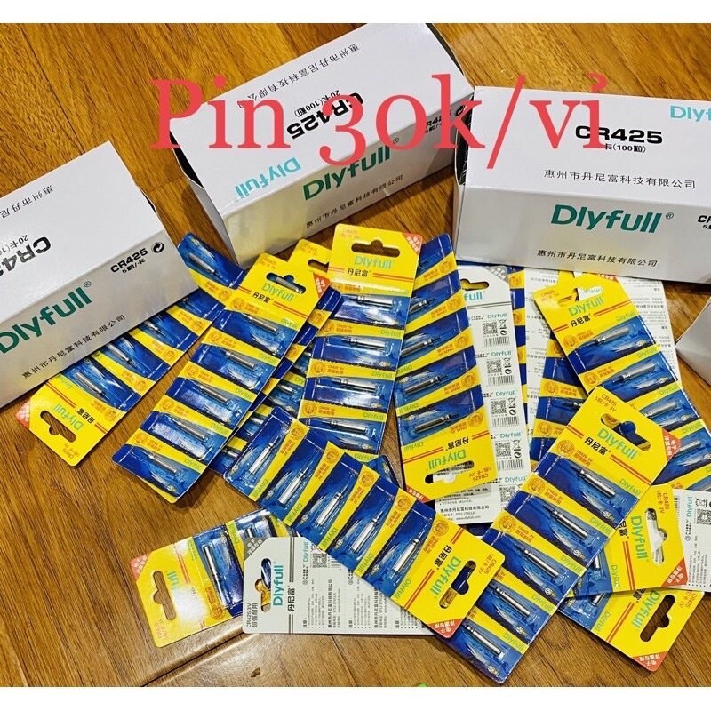 Pin điện tử gắn phao câu đài CR425 ( sale xả hàng )