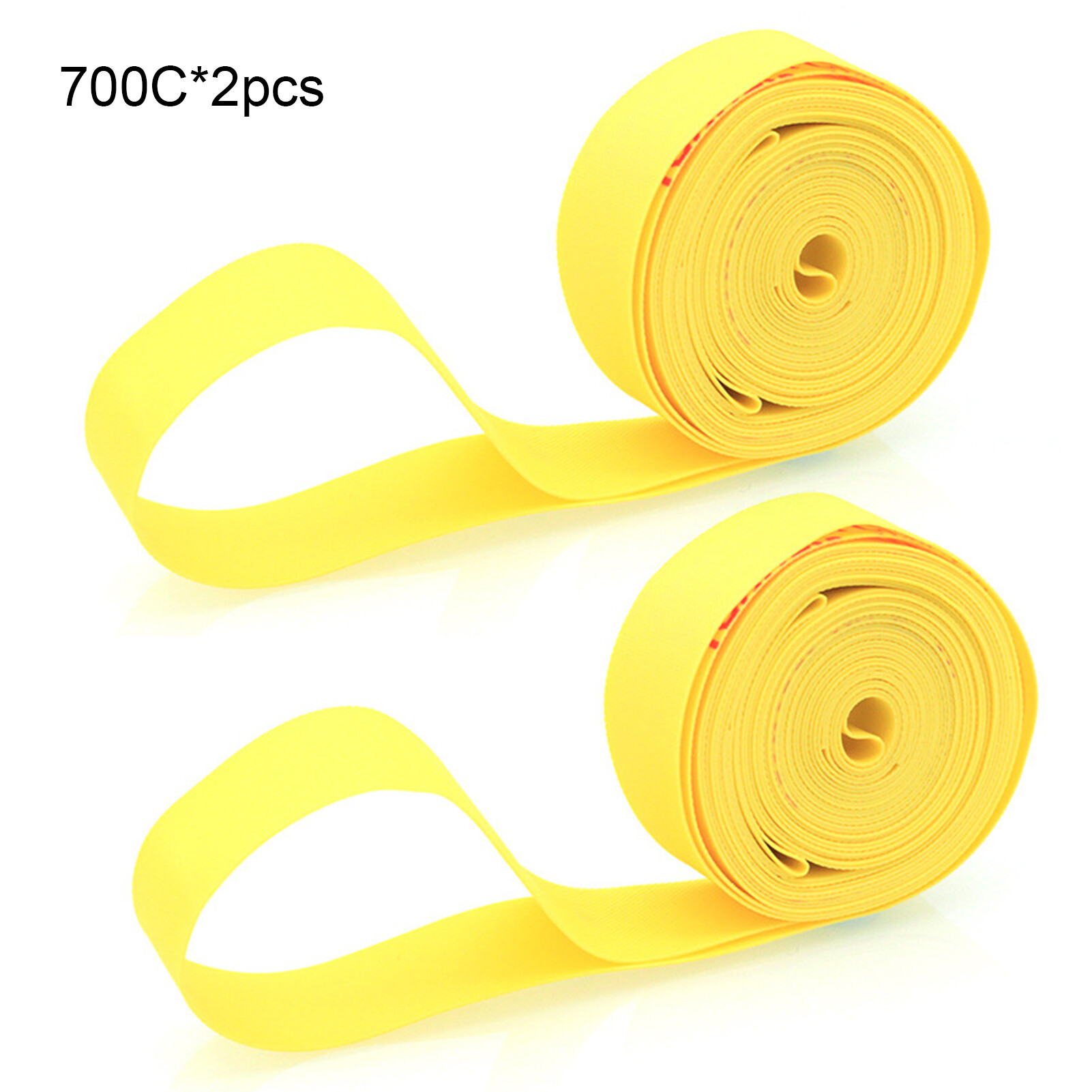 Ghxdryuru 2 Miếng Lót Vành Lốp, Dải Băng Dính Vành Xe Đạp Đường Trường Bằng PVC Chống Cháy Nổ Độ Bền Cao Dùng Cho Đạp Xe