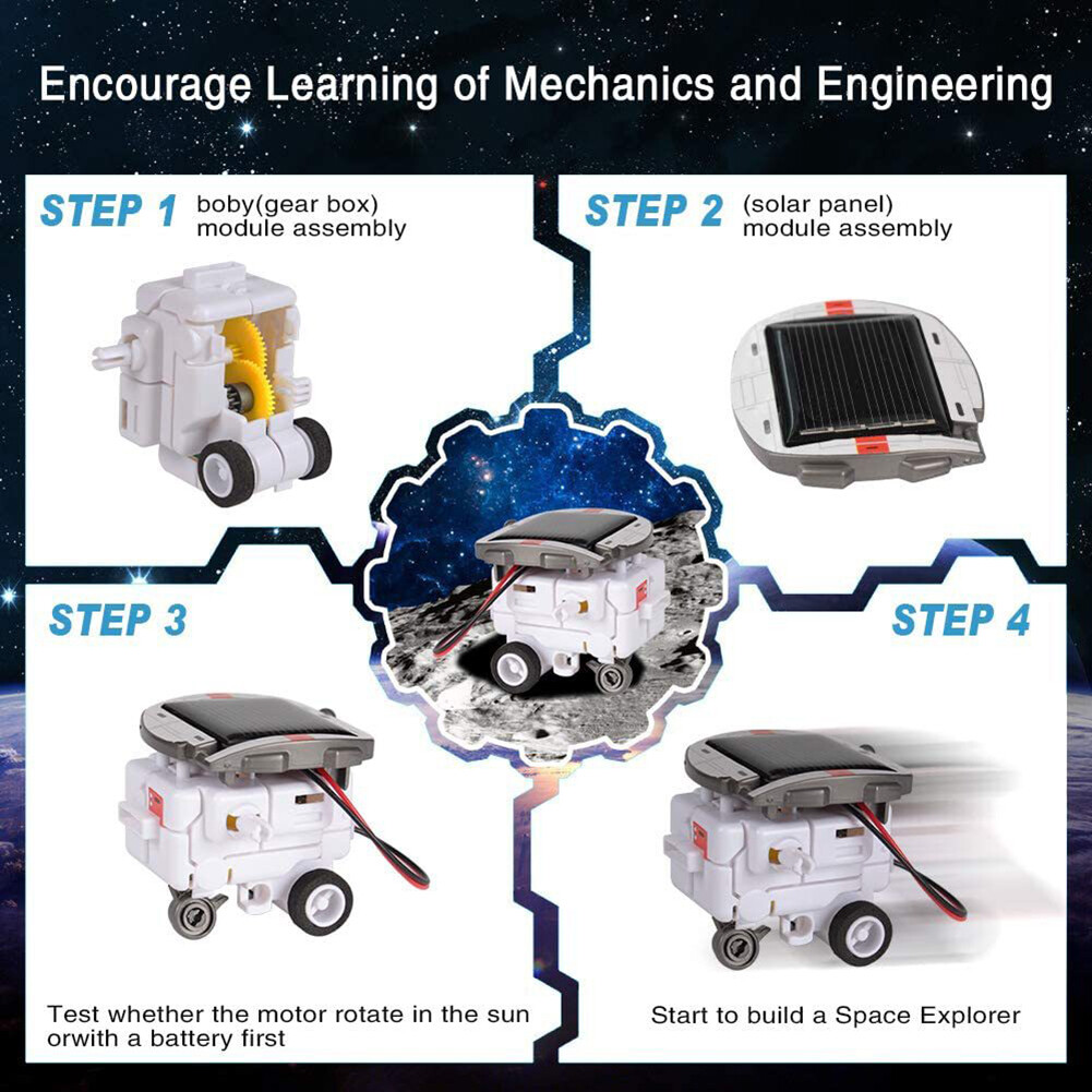 Đồ chơi robot năng lượng mặt trời buồn nôn