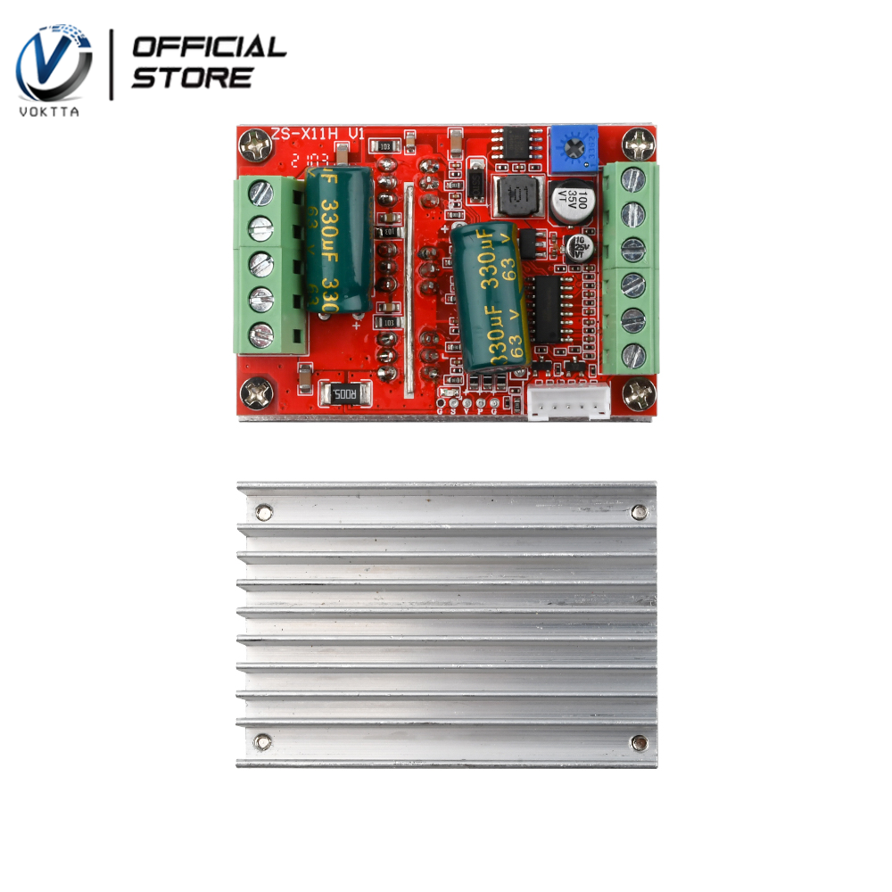 VOKTTA Bo Mạch Điều Khiển Động Cơ DC Không Chổi Than Hiệu Ứng Hall Ba Pha BLDC DC9-60V 400W